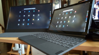 IdeaPad DUetにサブモニター接続